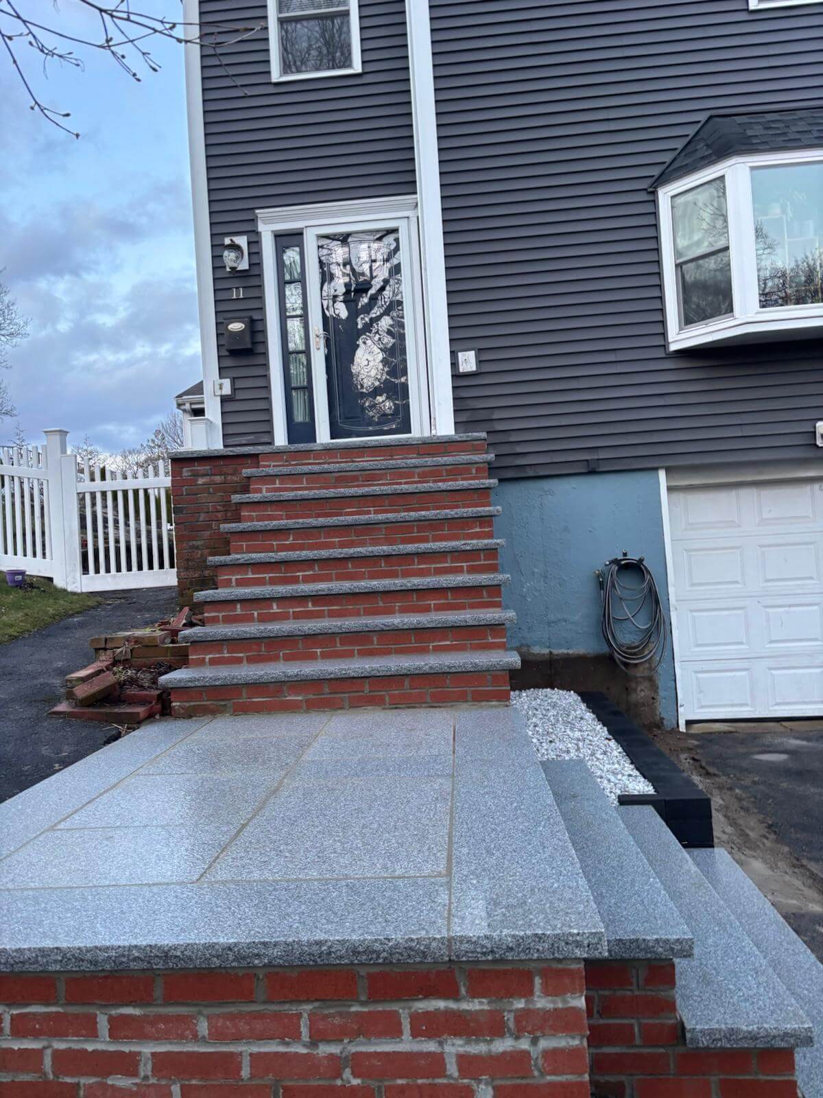 After stair construction project